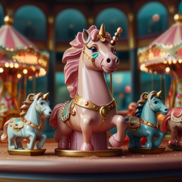 Candy Carousel Dream Luckleopard